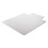 Alera Moderate Use Studded Chair Mat for Low Pile Carpet, 45 x 53, Wide Lipped, Clear (MAT4553CLPL)