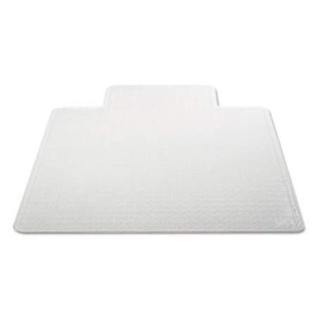 Alera Moderate Use Studded Chair Mat for Low Pile Carpet, 36 x 48, Lipped, Clear (MAT3648CLPL)