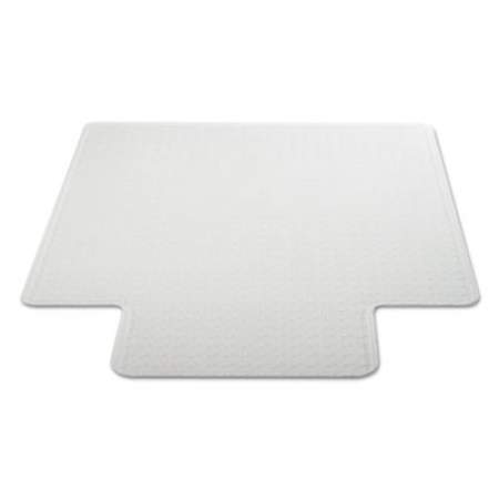 Alera Moderate Use Studded Chair Mat for Low Pile Carpet, 45 x 53, Wide Lipped, Clear (MAT4553CLPL)