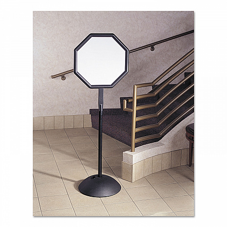 WriteWay Two-Sided Dry Erase Standing Message Sign, White 18