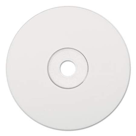 Verbatim CD-R DataLife Plus Printable Recordable Disc, Printable, 700 MB/80 min, 52x, Spindle, White, 50/Pack (94904)