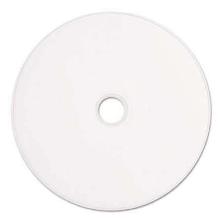 Verbatim DVD+R Dual Layer Printable Recordable Disc, 8.5 GB, 8x, Spindle, White, 50/Pack (98319)