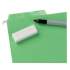Smead Erasable  Folders, Letter Size, 1/3-Cut Tab, Assorted, 18/Box (64031)