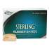 Alliance Sterling Rubber Bands, Size 62, 0.03" Gauge, Crepe, 1 lb Box, 600/Box (24625)