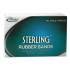 Alliance Sterling Rubber Bands, Size 10, 0.03" Gauge, Crepe, 1 lb Box, 5,000/Box (24105)