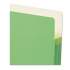 Smead Colored File Pockets, 1.75" Expansion, Letter Size, Green (73216)