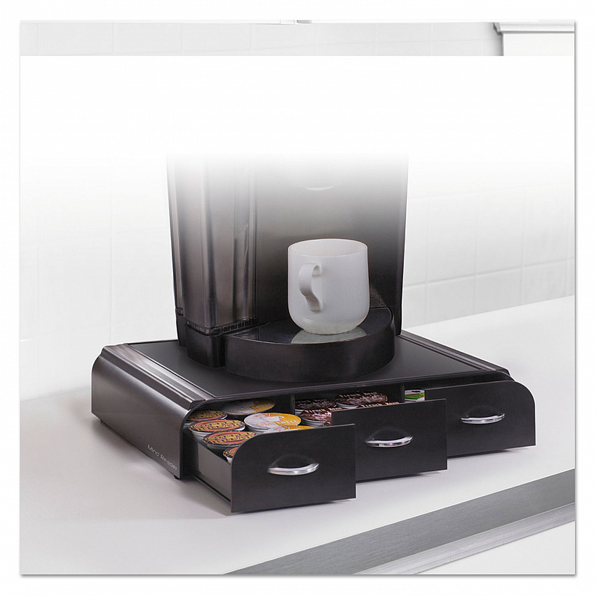 Anchor 36 Capacity Coffee Pod Drawer, 13.46 x 12.87 x 2.72, Black (TRY01BLK)