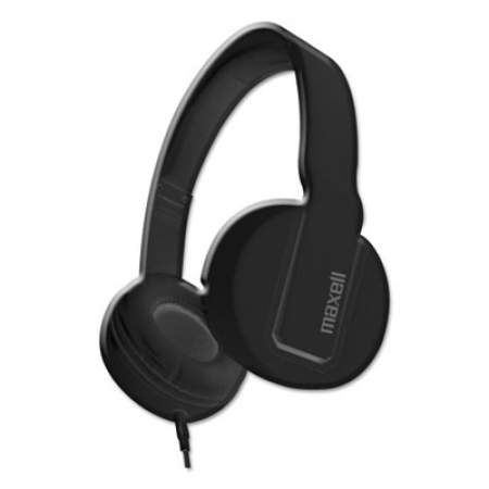 Maxell Solids Headphones, Black (290103)