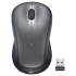 Logitech M310 Wireless Mouse, 2.4 GHz Frequency/30 ft Wireless Range, Left/Right Hand Use, Silver/Black (910001675)