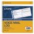 TOPS Voice Message Log Books, 8.5 x 8.25, 1/Page, 800 Forms (4416)