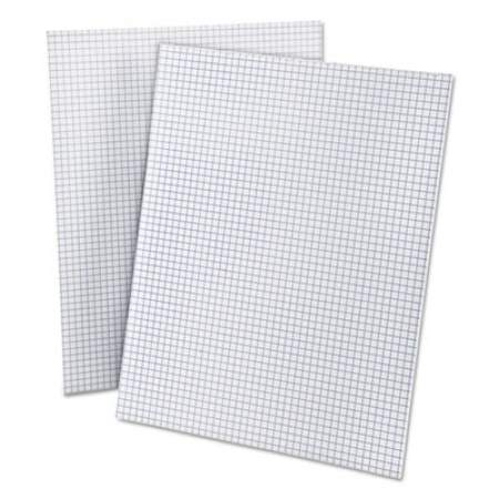 Ampad Quadrille Pads, Quadrille Rule (4 sq/in), 50 White (Heavyweight 20 lb) 8.5 x 11 Sheets (22000)