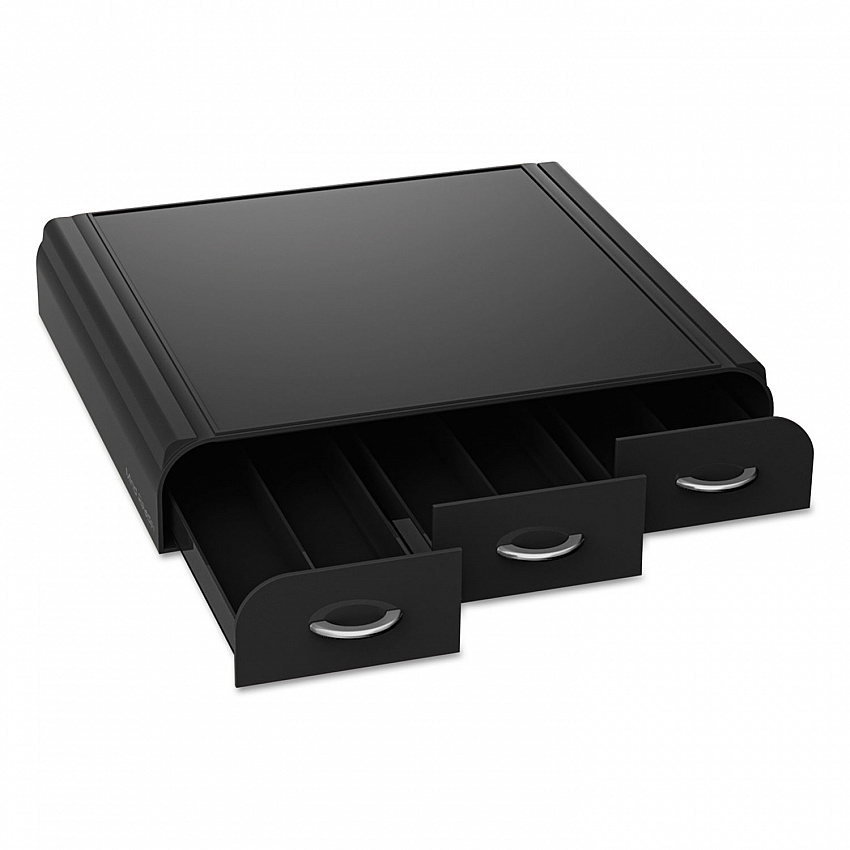 Anchor 36 Capacity Coffee Pod Drawer, 13.46 x 12.87 x 2.72, Black (TRY01BLK)