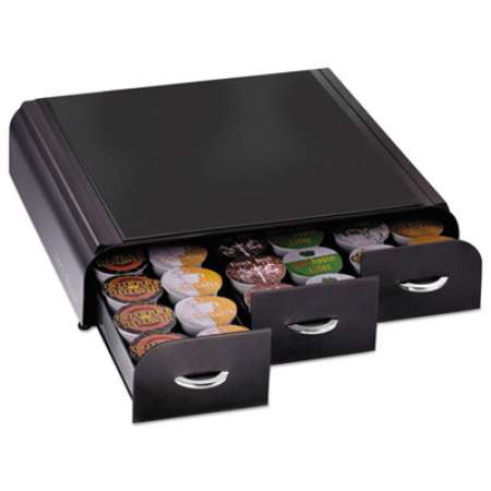 Mind Reader Anchor 36 Capacity Coffee Pod Drawer, 13 23/50 x 12 87/100 x 2 18/25 (TRY01BLK)