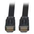Tripp Lite High Speed HDMI Flat Cable, Ultra HD 4K, Digital Video with Audio (M/M), 6 ft. (P568006FL)
