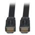 Tripp Lite High Speed HDMI Flat Cable, Ultra HD 4K, Digital Video with Audio (M/M), 3 ft. (P568003FL)