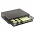 Onyx One Drawer Hospitality Organizer, 5 Compartments, 12.5 x 11.25 x 3.25, Black (3274BL)
