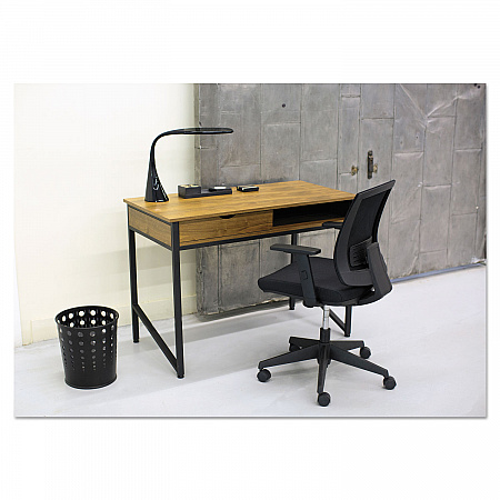 Bubble Wastebaskets, 6 gal, Steel, Black (9740BL)