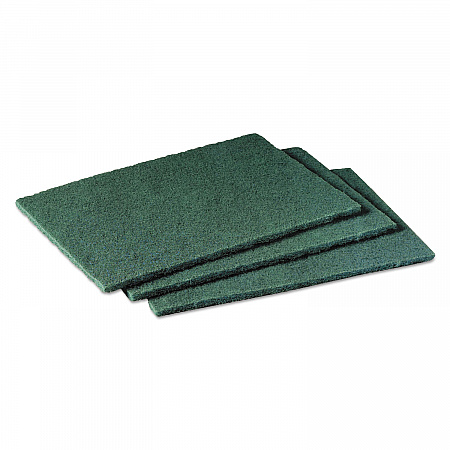 Commercial Scouring Pad 96, 6 x 9, Green, 10/Pack (96CC)