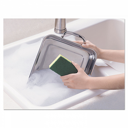 Heavy-Duty Scrub Sponge, 4.5 x 2.7, 0.6