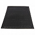 Soft Step Supreme Anti-Fatigue Floor Mat, Rectangular, Black Cross-Hatch Embossed Surface, 24