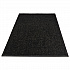Platinum Series Walk-Off Indoor Wiper Mat, Rectangular, Black Carpeted Surface, 48
