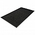 Platinum Series Walk-Off Indoor Wiper Mat, Rectangular, Black Carpeted Surface, 36