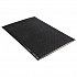 Soft Step Supreme Anti-Fatigue Floor Mat, Rectangular, Black Cross-Hatch Embossed Surface, 36