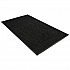 Platinum Series Walk-Off Indoor Wiper Mat, Rectangular, Black Carpeted Surface, 48