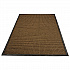 WaterGuard Indoor/Outdoor Scraper Mat, Rectangular, Brown Ridged Needle-Punch Surface, 36