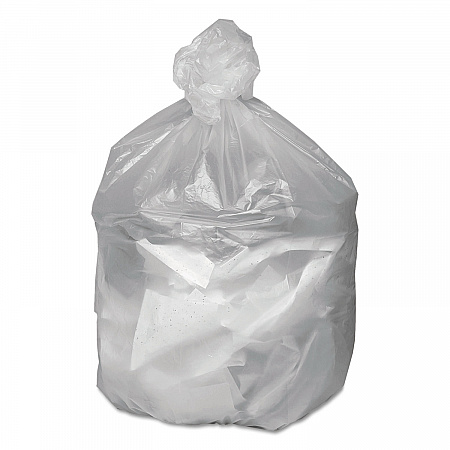 Waste Can Liners, 33 gal, 9 mic, 33