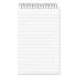 National Paper Blanc Xtreme White Wirebound Memo Pads, Narrow Rule, Randomly Assorted Cover Colors, 60 White 3 x 5 Sheets (31120)