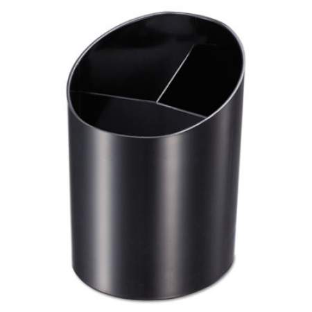 Officemate Recycled Big Pencil Cup, 4 1/4 x 4 1/2 x 5 3/4, Black (26042)