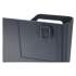 Universal Recycled Plastic Cubicle Single File Pocket, Black (08162)