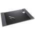 Artistic Monticello Desk Pad with Fold-Out Sides, 24 x 19, Black (5240BG)