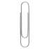 ACCO Paper Clips, Jumbo, Silver, 1,000/Pack (72580)