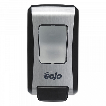 FMX-20 Soap Dispenser, 2 L, 6.5 x 4.7 x 11.7, Black/Chrome, 6/Carton (527106)