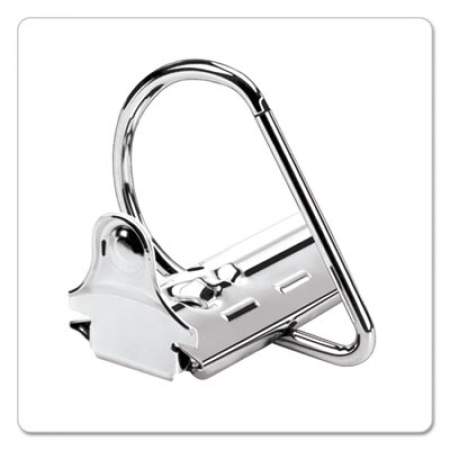 Cardinal ExpressLoad ClearVue Locking D-Ring Binder, 3 Rings, 5" Capacity, 11 x 8.5, White (49150)