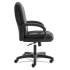 HON HVL131 Executive High-Back Chair, Supports Up to 250 lb, 18.5" to 22" Seat Height, Black (VL131EN11)