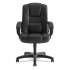 HON HVL131 Executive High-Back Chair, Supports Up to 250 lb, 18.5" to 22" Seat Height, Black (VL131EN11)