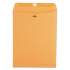 Universal Kraft Clasp Envelope, #93, Square Flap, Clasp/Gummed Closure, 9.5 x 12.5, Brown Kraft, 100/Box (35265)