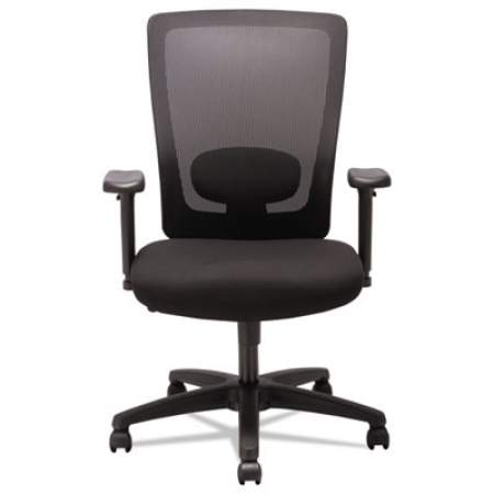 Alera Envy Series Mesh High-Back Swivel/Tilt Chair, Supports Up to 250 lb, 16.88" to 21.5" Seat Height, Black (NV41B14)
