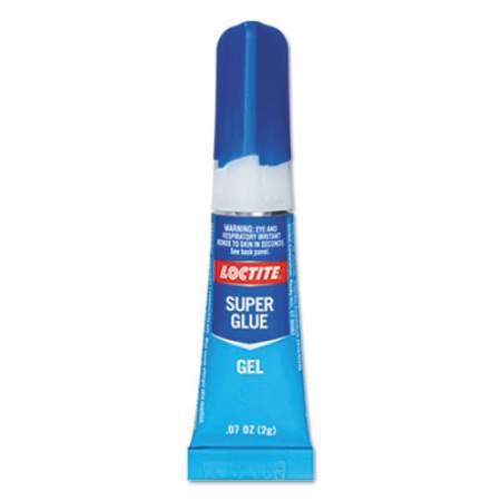 Loctite Super Glue Gel Tubes, 0.07 oz, Dries Clear, 2/Pack (1255800)