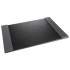 Artistic Monticello Desk Pad with Fold-Out Sides, 24 x 19, Black (5240BG)