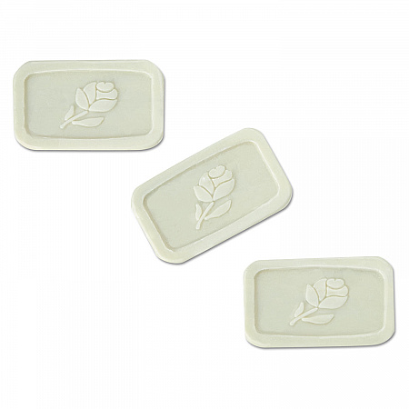 Unwrapped Amenity Bar Soap, Fresh Scent, #1 1/2, 500/Carton (400150)