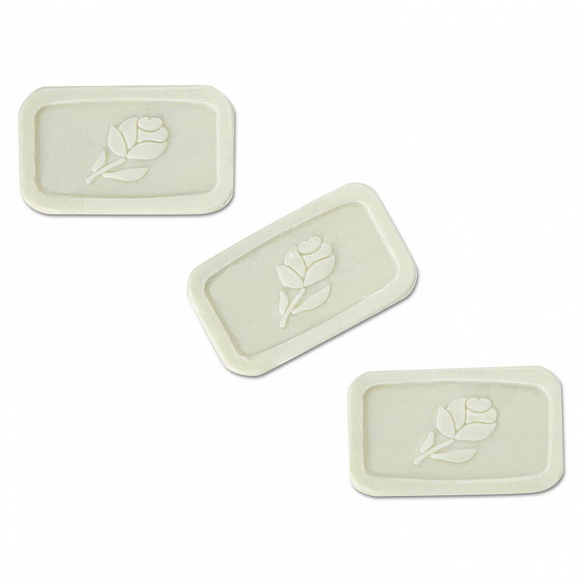 Unwrapped Amenity Bar Soap, Fresh Scent, #1 1/2, 500/Carton (400150)