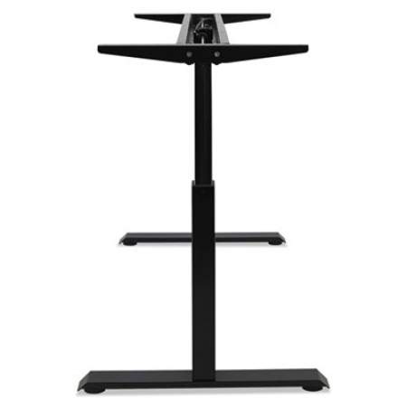 Alera AdaptivErgo Pneumatic Height-Adjustable Table Base, 26.18" to 39.57", Black (HTPN1B)