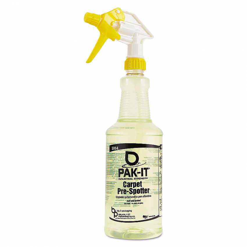 Carpet Pre-Spotter, Citrus Scent, 100 Pak-Its/tub, 4 Tubs/carton (5964203400CT)