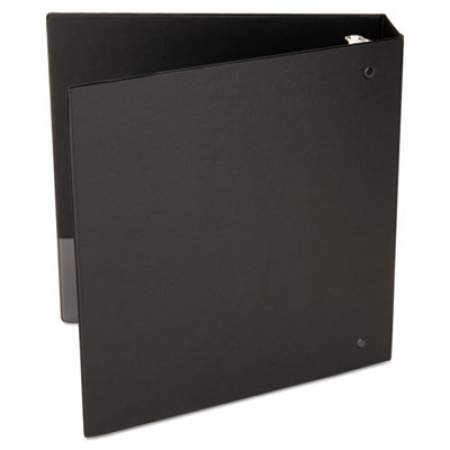 Universal Deluxe Non-View D-Ring Binder with Label Holder, 3 Rings, 2" Capacity, 11 x 8.5, Black (20781)