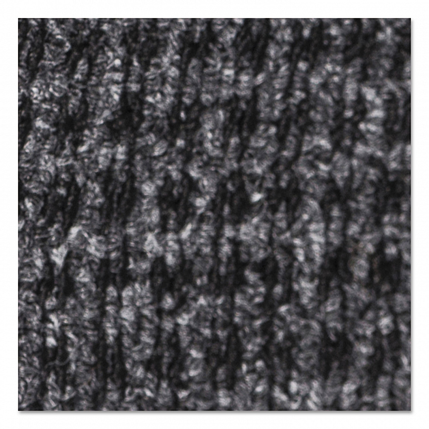 Oxford Wiper Mat, Rectangular, Charcoal Gray/Black Loop Pile Surface, 48" x 72" (OXH046GY)