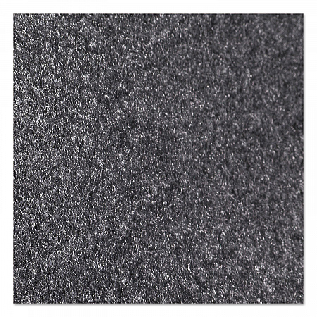 EcoStep Wiper Mat, Rectangular, Charcoal Gray Cut Pile Surface, 36